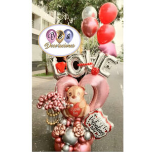 bouquet-globos-osito-flores-love-delivery-lima