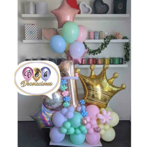 bouquet-colores-pastel-corona-y-globos-con-helio-delivery-lima