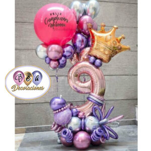 bouquet-globos-cromados-pastelito-corona-y-globos-con-helio-delivery-lima
