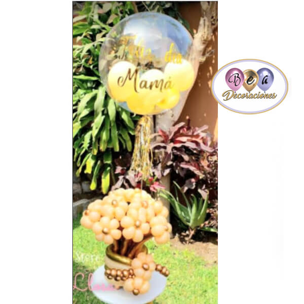decoracion-globos-con-flores-y-globo-burbuja-con-helio-lima